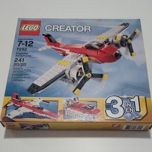 LEGO Creator Red and White Propeller Adventures Set Unopened